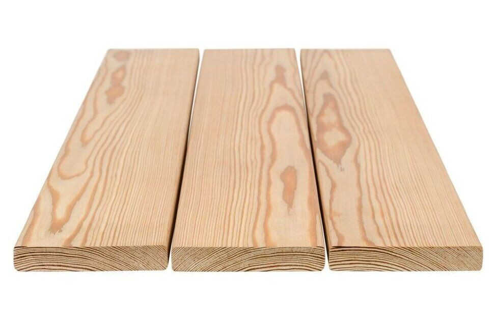 Планкен прямой из лиственницы 20х90х4000 - EXTRA