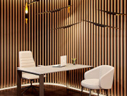 Брусок из лиственницы 40х40х4000 - AB