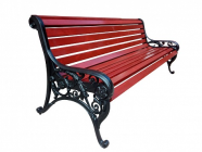 Скамья "Балет" со спинкой