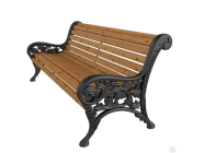 Скамья "Балет" со спинкой