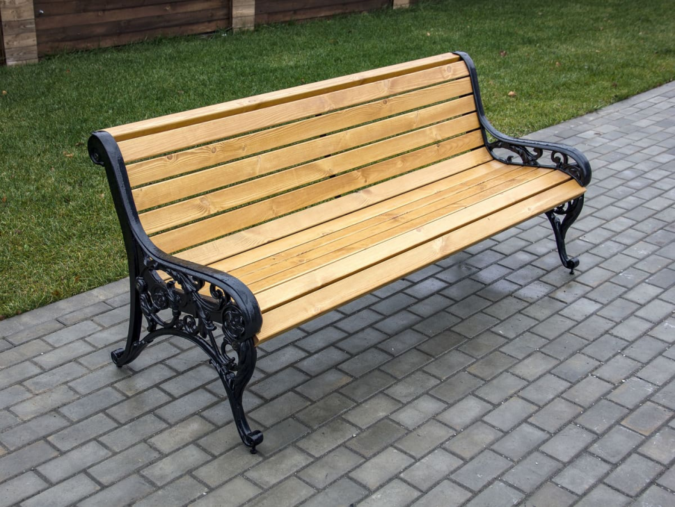 Скамья "Балет" со спинкой