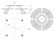 Стол уличный «Ландау»
