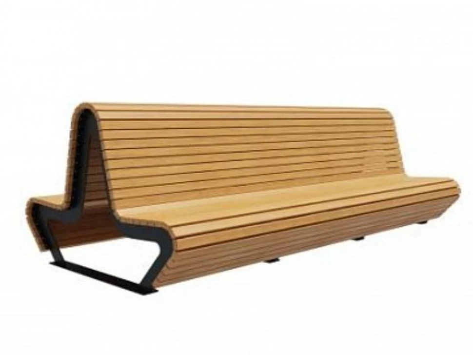 Скамья "Новая волна" двухсторонняя