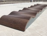 Скамья "Пляж" модульная, без спинки