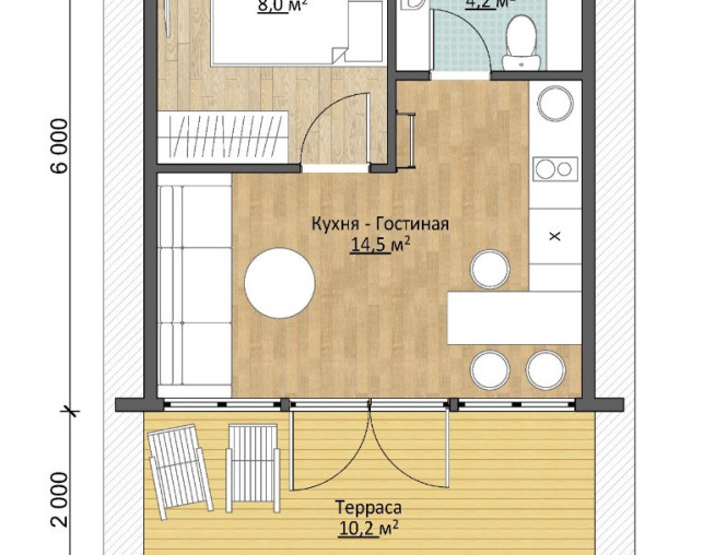  A-FRAME "Elegant" 48 