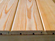 Вагонка штиль из лиственницы 14х90х4000 - AB 