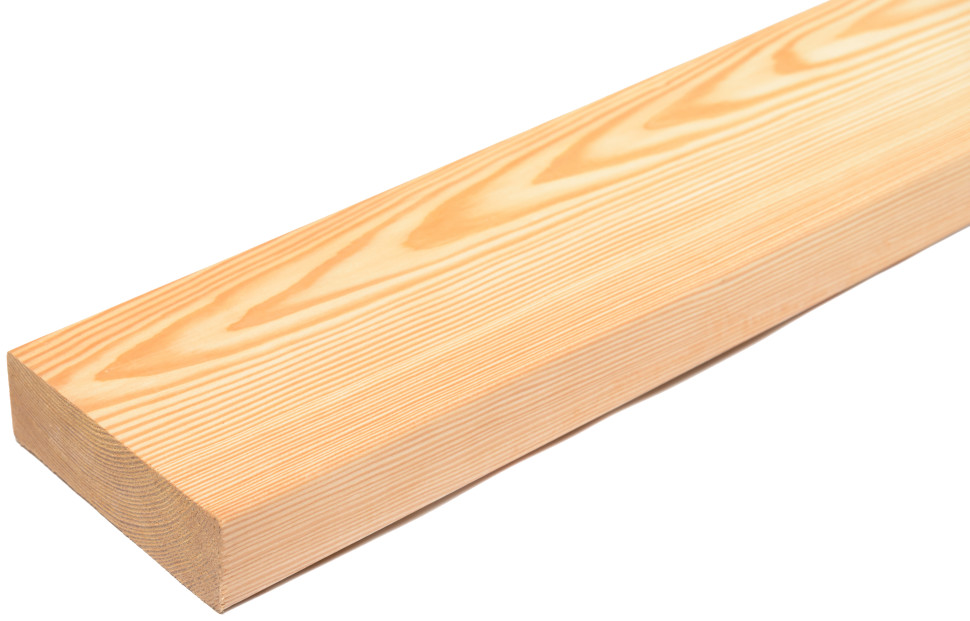 Доска строганная из лиственницы 30x120x4000 - AB